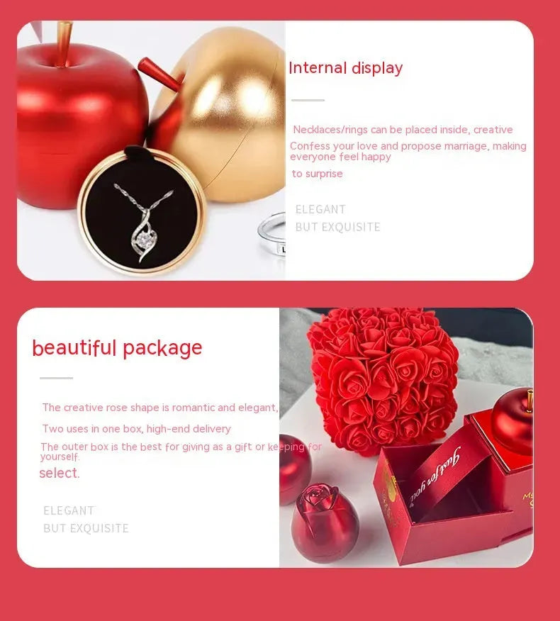 Handmade Valentins Day Gift Soap Rose Gift Box - Bellarte Enchanté Handmade Valentins Day Gift Soap Rose Gift Box